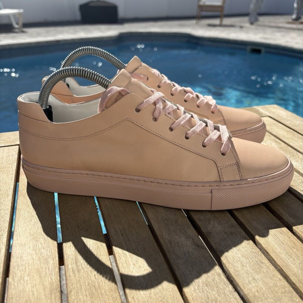 M.Gemi Palestra‎ Minimo sneakers EU 41 US 10.5 Pink Leather Lace Up Sneakers